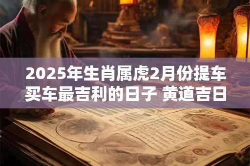 2025年生肖属虎2月份提车买车最吉利的日子 黄道吉日查询 2025年生肖属虎2月份提车买车最吉利的日子 黄道吉日查询