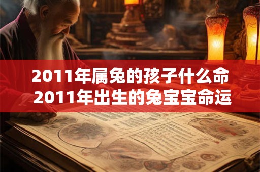 2011年属兔的孩子什么命 2011年出生的兔宝宝命运如何