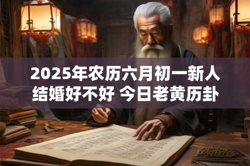 2026年农历六月初一新人结婚好不好 今日老黄历卦象