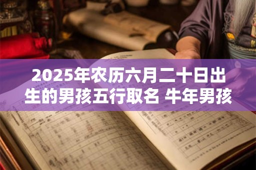 2026年农历六月二十日出生的男孩五行取名 牛年男孩最佳名字推荐