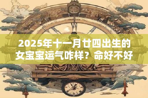 2025年十一月廿四出生的女宝宝运气咋样？命好不好