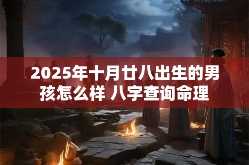 2026年十月廿八出生的男孩怎么样 八字查询命理 2026年十月廿八出生的男孩怎么样 八字查询命理