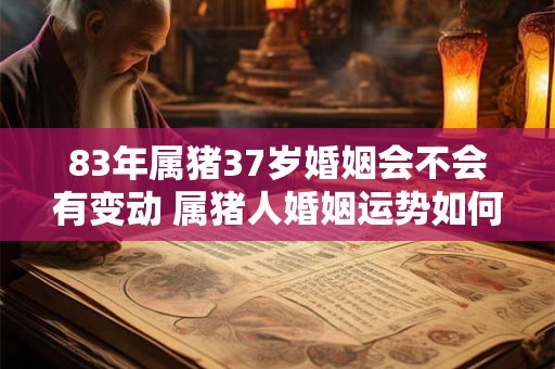 83年属猪37岁婚姻会不会有变动 属猪人婚姻运势如何