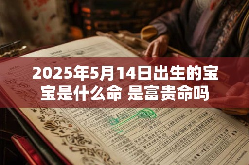 2025年5月14日出生的宝宝是什么命 是富贵命吗