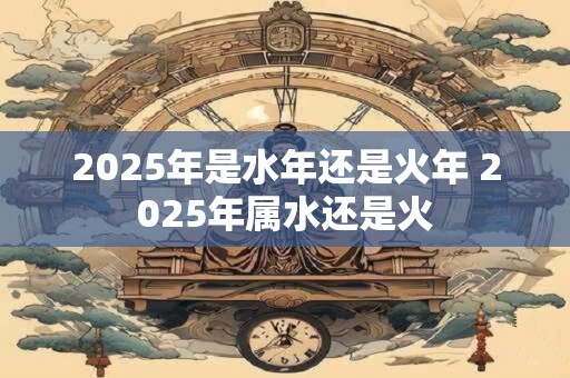 2025年是水年还是火年 2025年属水还是火