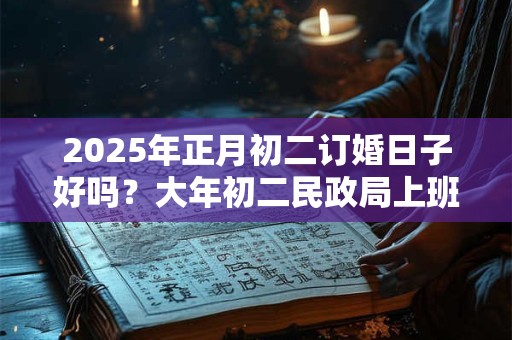 2025年正月初二订婚日子好吗？大年初二民政局上班吗？