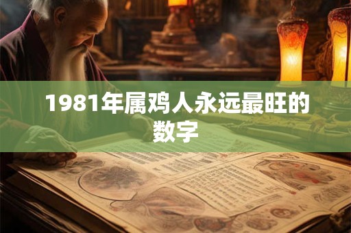 1981年属鸡人永远最旺的数字