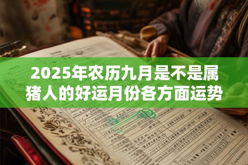 2025年农历九月是不是属猪人的好运月份各方面运势如何