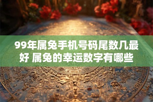 99年属兔手机号码尾数几最好 属兔的幸运数字有哪些