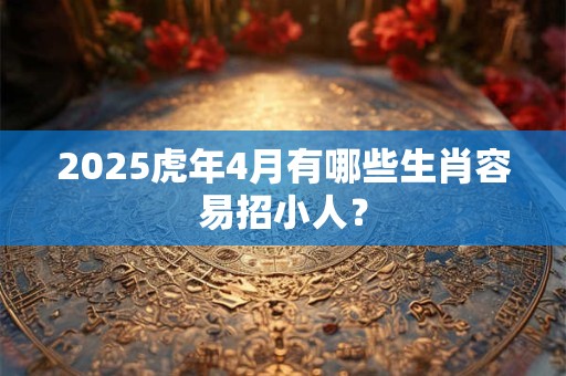 2025虎年4月有哪些生肖容易招小人？