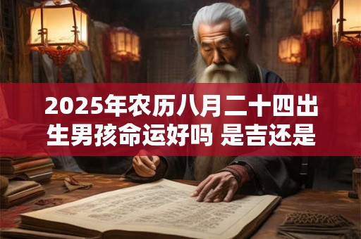 2025年农历八月二十四出生男孩命运好吗 是吉还是凶