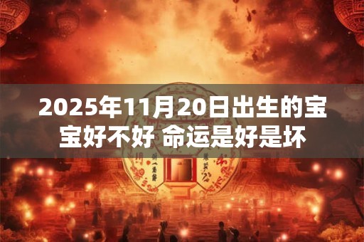 2025年11月20日出生的宝宝好不好 命运是好是坏
