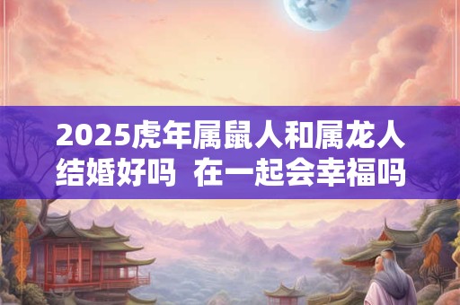 2025虎年属鼠人和属龙人结婚好吗 在一起会幸福吗 2025虎年属鼠人和属龙人结婚好吗 在一起会幸福吗