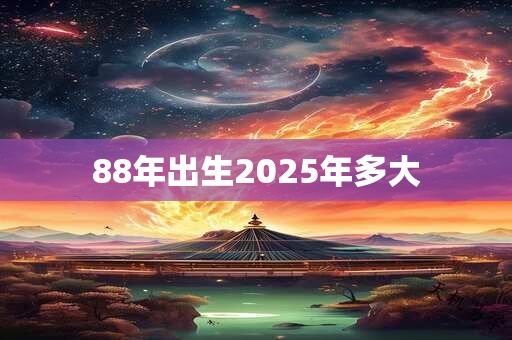 88年出生2026年多大
