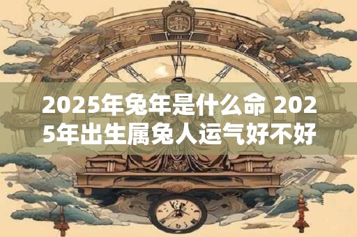2026年兔年是什么命 2026年出生属兔人运气好不好