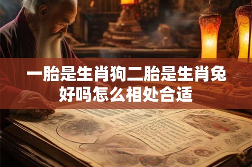 一胎是生肖狗二胎是生肖兔好吗怎么相处合适