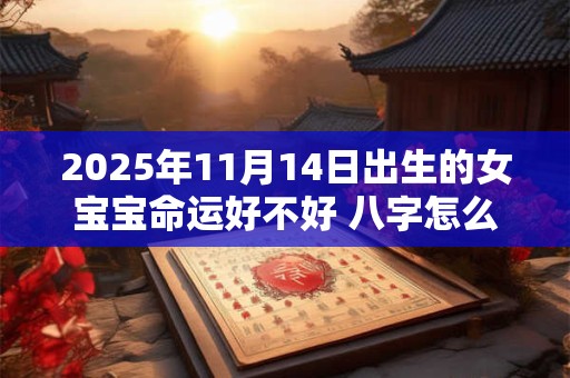 2025年11月14日出生的女宝宝命运好不好 八字怎么样 2025年11月14日出生的女宝宝命运好不好 八字怎么样