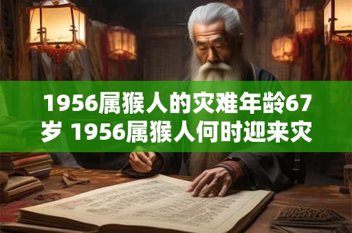1956属猴人的灾难年龄67岁 1956属猴人何时迎来灾难