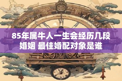 85年属牛人一生会经历几段婚姻 最佳婚配对象是谁