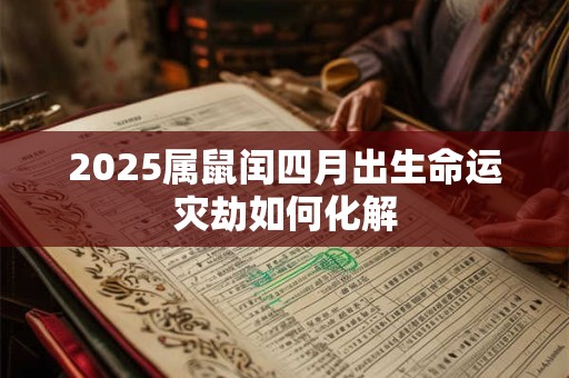 2025属鼠闰四月出生命运灾劫如何化解