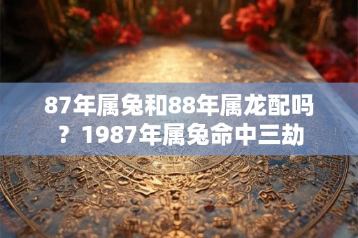 87年属兔和88年属龙配吗？1987年属兔命中三劫