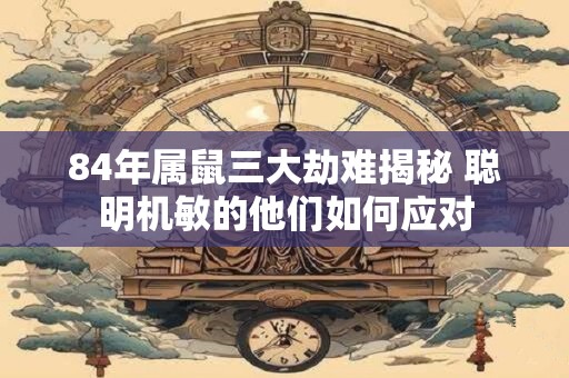 84年属鼠三大劫难揭秘 聪明机敏的他们如何应对
