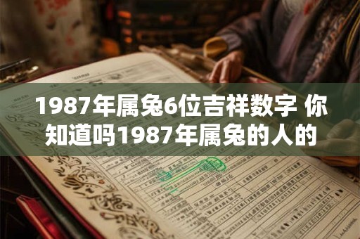 1987年属兔6位吉祥数字 你知道吗1987年属兔的人的6位幸运数字是什么