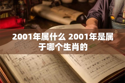 2001年属什么 2001年是属于哪个生肖的