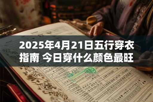 2025年4月21日五行穿衣指南 今日穿什么颜色最旺运