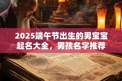 2026端午节出生的男宝宝起名大全,男孩名字推荐 2026端午节出生的男宝宝起名大全,男孩名字推荐