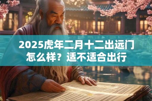 2025虎年二月十二出远门怎么样？适不适合出行