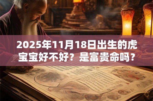 2025年11月18日出生的虎宝宝好不好？是富贵命吗？