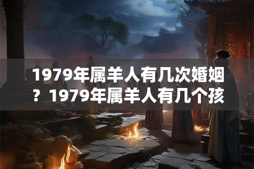1979年属羊人有几次婚姻？1979年属羊人有几个孩子？