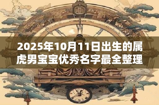 2025年10月11日出生的属虎男宝宝优秀名字最全整理 2025年10月11日出生的属虎男宝宝优秀名字最全整理