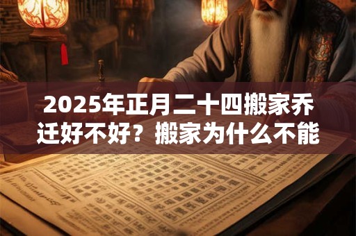 2025年正月二十四搬家乔迁好不好？搬家为什么不能搬枕头？