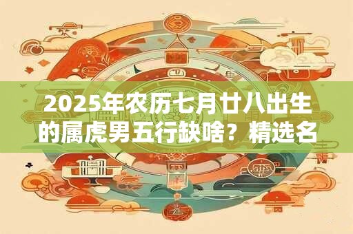 2025年农历七月廿八出生的属虎男五行缺啥？精选名字库