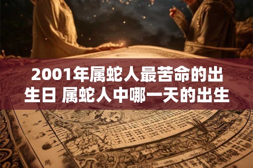 2001年属蛇人最苦命的出生日 属蛇人中哪一天的出生最为苦命探讨2001年蛇年出生者的命运走势