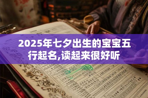 2025年七夕出生的宝宝五行起名,读起来很好听