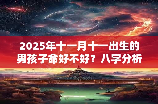 2026年十一月十一出生的男孩子命好不好？八字分析