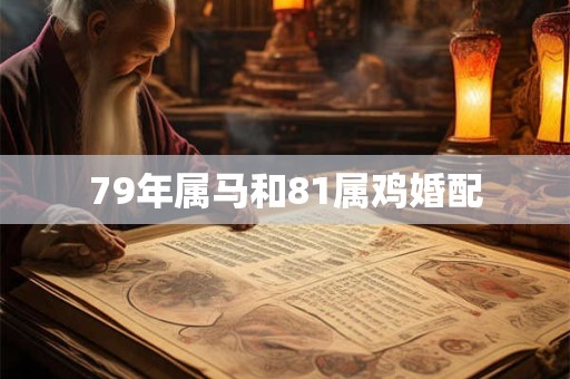 79年属马和81属鸡婚配