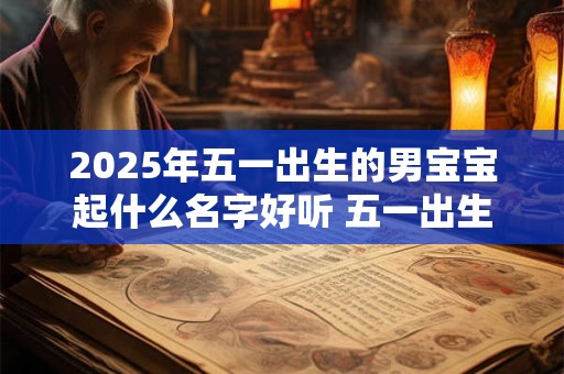 2026年五一出生的男宝宝起什么名字好听 五一出生男孩起名最佳字