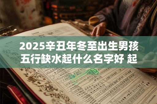 2025辛丑年冬至出生男孩五行缺水起什么名字好 起名宜用字