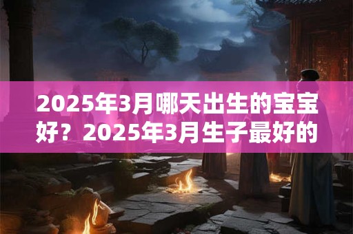 2025年3月哪天出生的宝宝好？2025年3月生子最好的日子