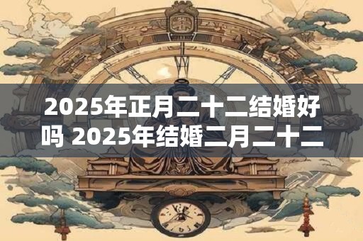 2025年正月二十二结婚好吗 2025年结婚二月二十二可行吗 2025年正月二十二结婚好吗 2025年结婚二月二十二可行吗