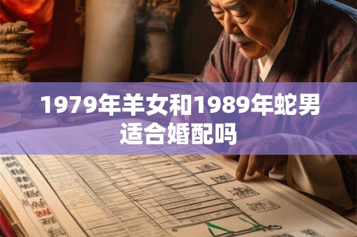 1979年羊女和1989年蛇男适合婚配吗