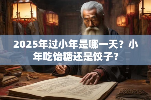 2025年过小年是哪一天?小年吃饴糖还是饺子? 2025年过小年是哪一天?小年吃饴糖还是饺子?
