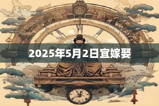 2025年5月2日宜嫁娶