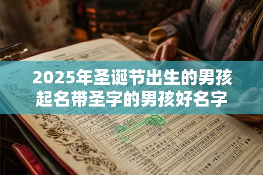 2025年圣诞节出生的男孩起名带圣字的男孩好名字