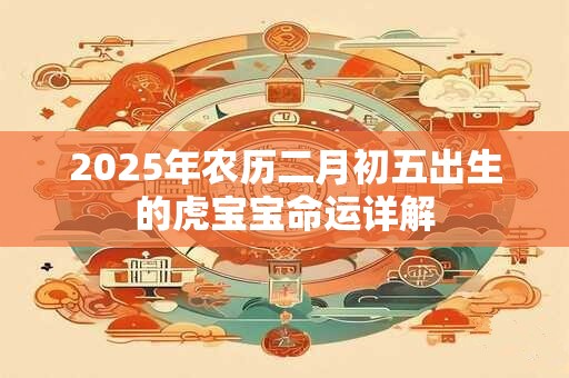 2026年农历二月初五出生的虎宝宝命运详解 2026年农历二月初五出生的虎宝宝命运详解
