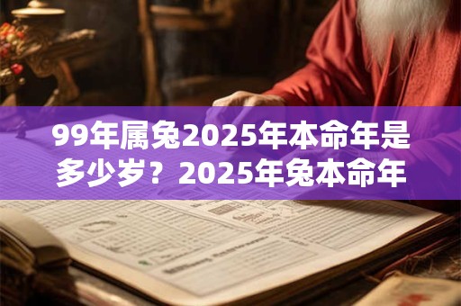 99年属兔2025年本命年是多少岁？2025年兔本命年的大忌